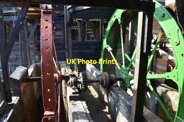 Photo 6"x4" Tolgus Tin - dipper wheel Redruth c2012