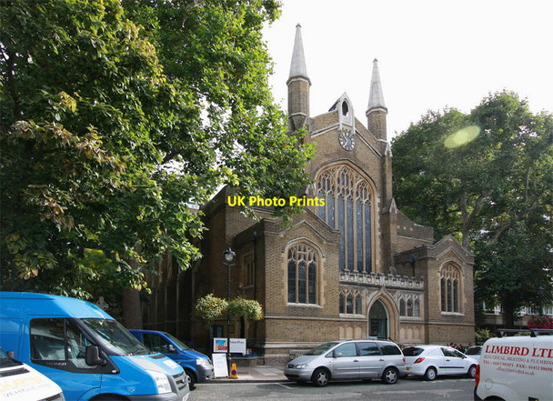 Photo 6"x4" St John, Hyde Park Crescent Westminster c2012 P1