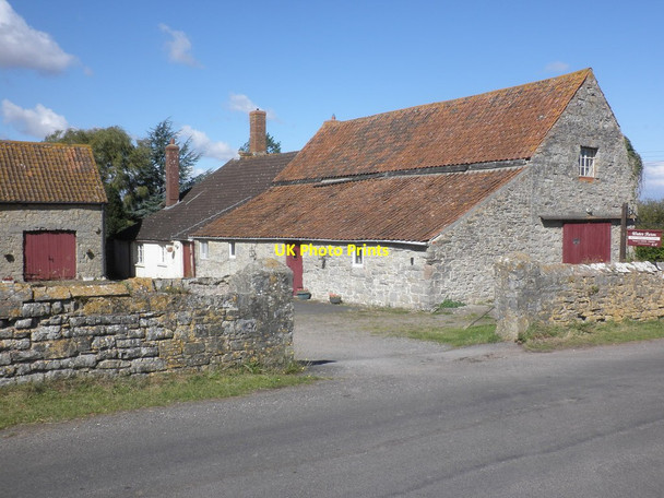 Photo 6"x4" Water Farm, near Stogursey Burton\/ST1944 c2012