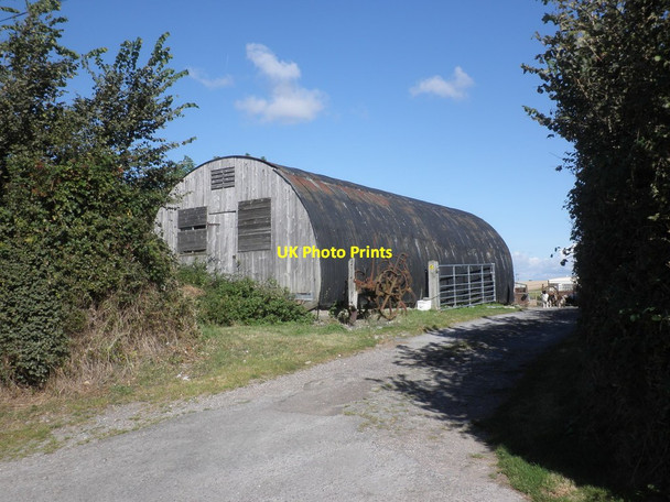 Photo 6"x4" Corrugated iron barn on Shurton Road, Stogursey Shurton c2012