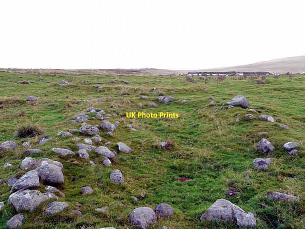 Photo 6"x4" Site of deserted medieval village of Hartside Linhope\/NT9616 c2012 P2