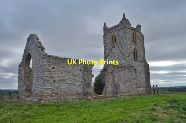 Photo 6"x4" Burrow Mump Church Burrowbridge\/ST3530 c2012 P2