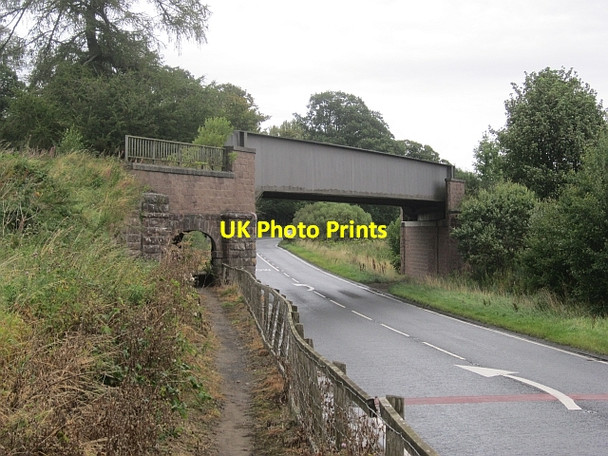 Photo 6"x4" Railway bridge, Keithick Coupar Angus c2012