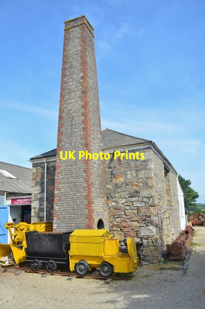 Photo 6"x4" King Edward Mine Camborne c2012