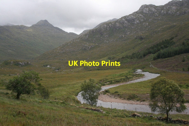 Photo 6"x4" Strontian River Ariundle c2012
