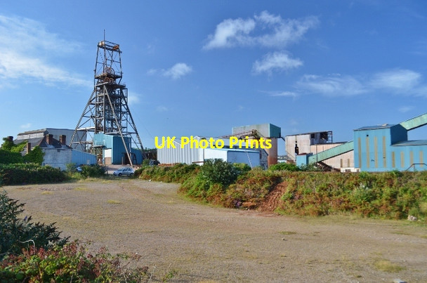 Photo 6"x4" South Crofty Tin Mine Camborne c2012