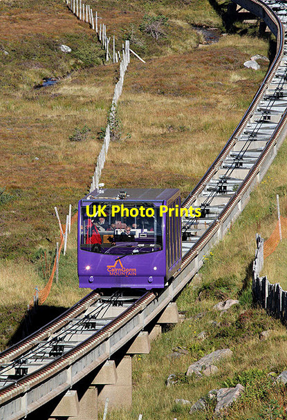 Photo 6"x4" The Cairngorm Funicular Railway White Lady Shieling c2012