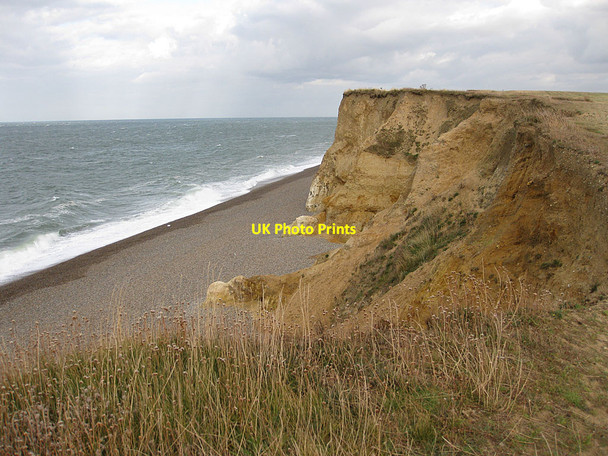 Photo 6"x4" Weybourne cliffs Weybourne\/TG1142 c2012