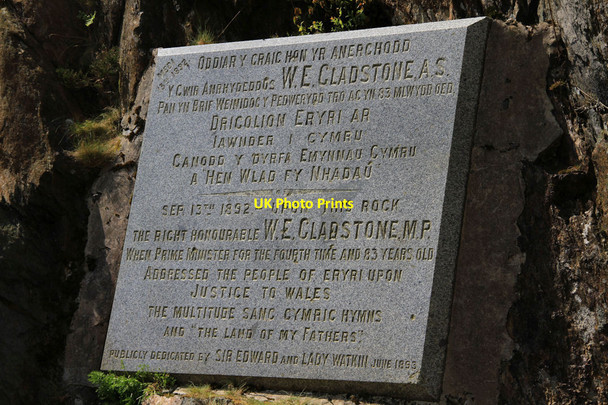 Photo 6"x4" Gladstone Rock text Bethania\/SH6250 c2011