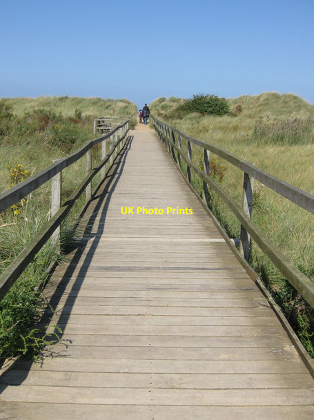 Photo 6"x4" To the beach through the dunes, Titchwell Reserve Titchwell c2012