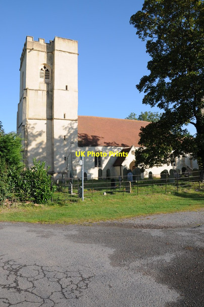 Photo 6"x4" Strensham church Strensham c2012