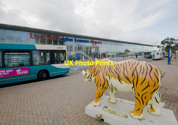 Photo 6"x4" Liverpool Airport terminal Speke c2012