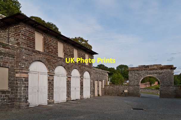 Photo 6"x4" Nanteos - stable court Moriah c2012