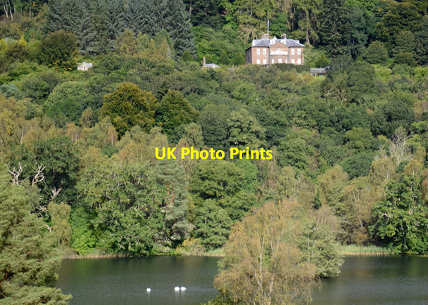 Photo 6"x4" Ochtertyre across Loch Monzievaird Ochtertyre\/NN8323 c2012