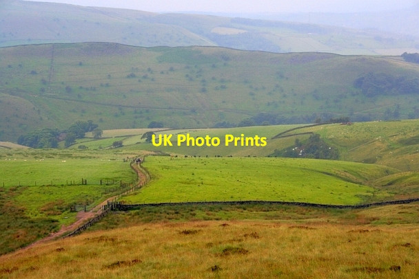 Photo 6"x4" Bridleway to Coldwell Clough Farlands Booth c2012