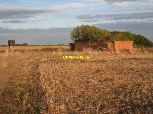 Photo 6"x4" The remains of a farm in Howell Fen South Kyme c2012
