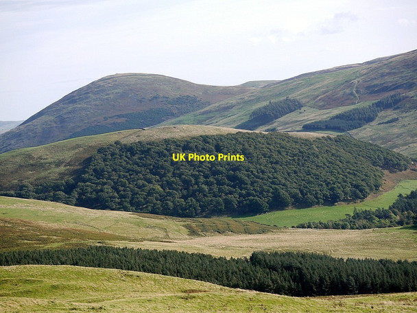 Photo 6"x4" The Bell & Yeavering Bell from Laddies Knowe Westnewton\/NT9030 c2012
