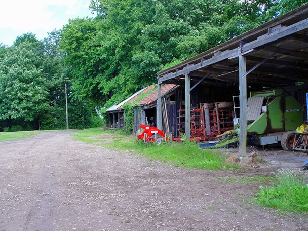 Photo 6"x4" Farm buildings, Brackenborough Hall Little Grimsby c2008