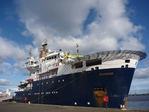 Photo 6"x4" Coastal Edinburgh : NLV Pharos at Leith Newhaven\/NT2577 c2012