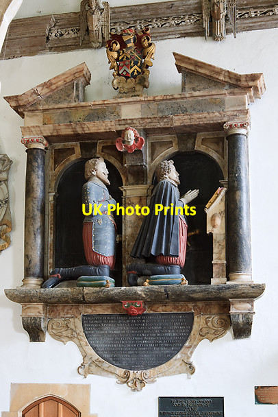 Photo 6"x4" St Decuman's church, Watchet - monument to Henry & George Wyndham Watchet c2012
