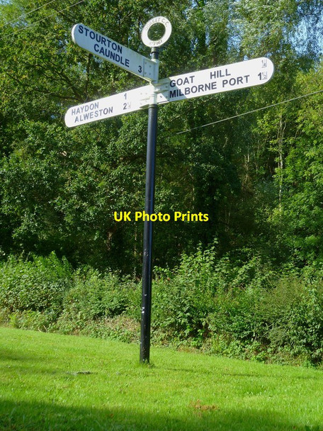 Photo 6"x4" The Orange Way in Dorset and Somerset (188) Goathill c2012