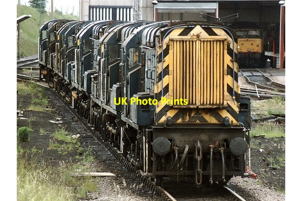 Photo 6"x4" Tinsley Motive Power Depot, Tinsley Brinsworth c1988