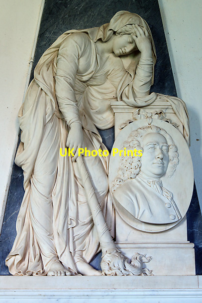 Photo 6"x4" St Edward's church, Goathurst - monument to Sir Charles Kemeys Tynte (detail) Goathurst c2012