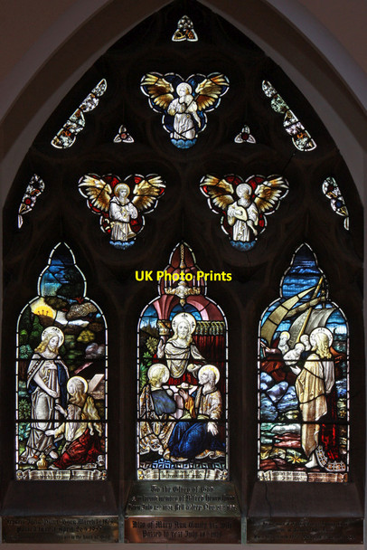 Photo 6"x4" St Edward the Confessor, Market Place, Romford - Stained glass window Romford\/TQ5289 c2012