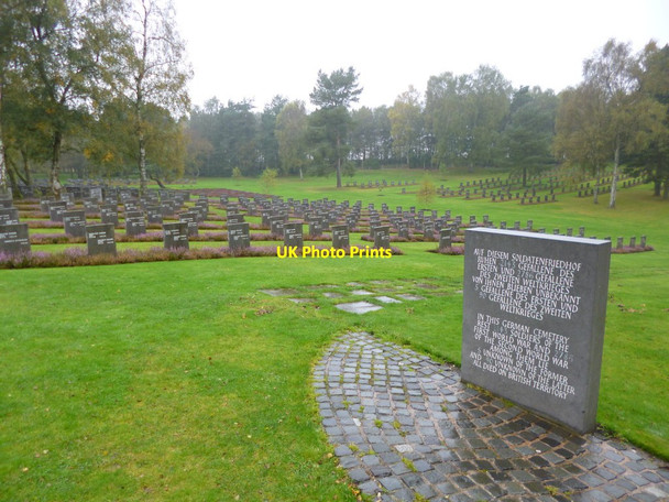 Photo 6"x4" Broadhurst Green, German Military Cemetery Pye Green c2012