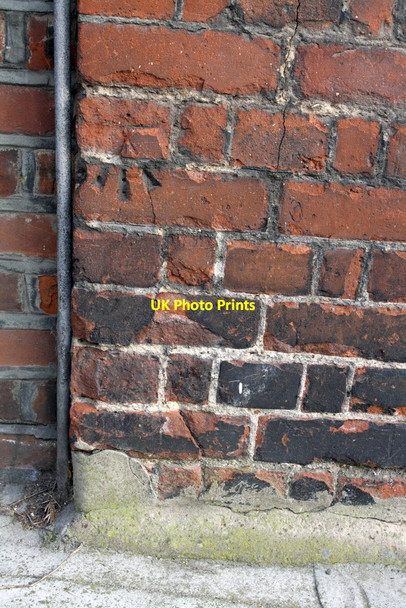 Photo 6"x4" Benchmark on #210 Blyth Road (Marchmont Court) Hammersmith\/TQ2279 c2012