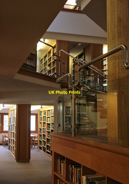 Photo 6"x4" Wadham College Library interior Oxford\/SP5106 c2012