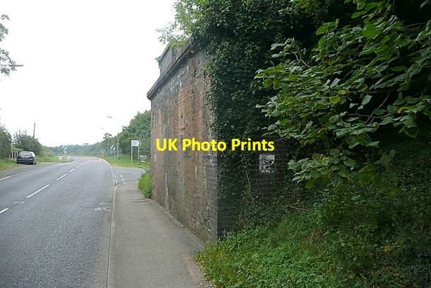 Photo 6"x4" Former railway bridge Brampton\/SK8479 c2012