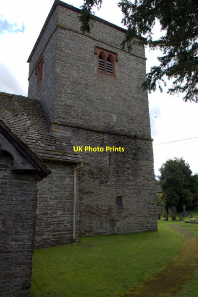Photo 6"x4" Tower of St Cewydd's Church, Aberedw, Powys Aberedw c2012