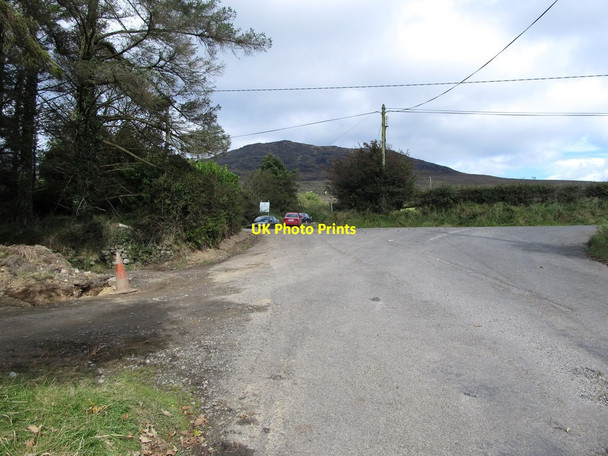 Photo 6"x4" The Beletra Road at its junction with the road leading to the Windy Gap Carlingford c2012