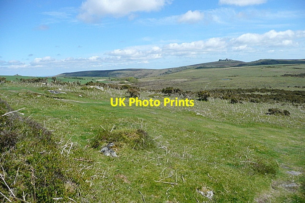 Photo 6"x4" View from Bell Tor Higher Dunstone c2012