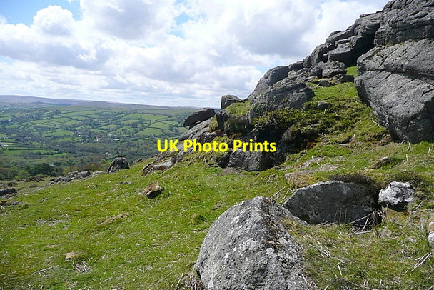 Photo 6"x4" Bell Tor Higher Dunstone c2012