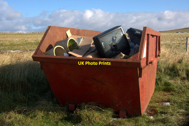 Photo 6"x4" Skip at Northside, Baltasound Baltasound c2012