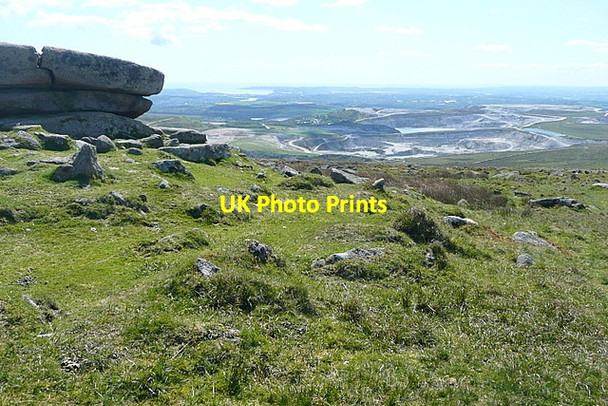 Photo 6"x4" Shell Top Lee Moor\/SX5661 c2012