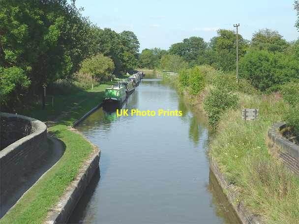 Photo 6"x4" Hall Green Branch Canal near Red Bull, Staffordshire Kidsgrove c2011