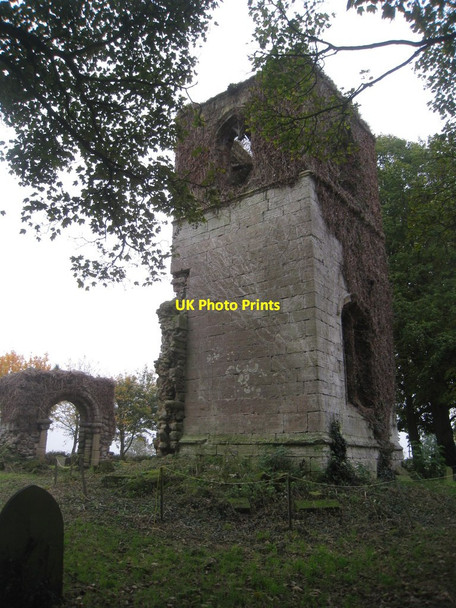 Photo 6"x4" The ruins of St. Helen's church, South Wheatley South Wheatley\/SK7685 c2012