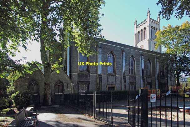 Photo 6"x4" St Mark, Myddelton Square, Clerkenwell London c2012