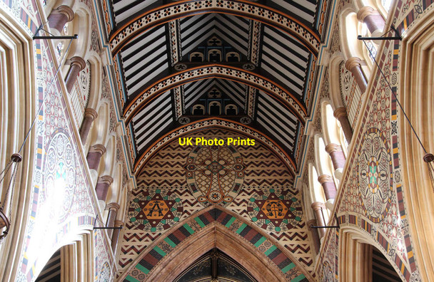 Photo 6"x4" All Saints, Margaret Street - Roof London c2012