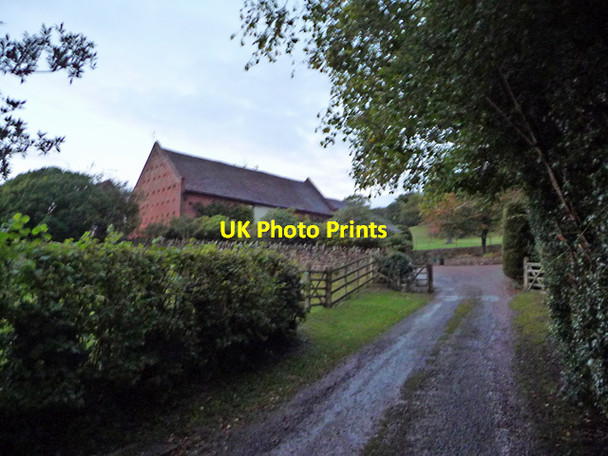 Photo 6"x4" Upper Vinesend Farm Storridge c2012