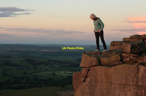 Photo 6"x4" Great Roova Crags summit West Scrafton c2012