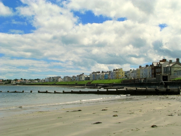 Photo 6"x4" Ballyholme beach [8] Bangor\/J5081 c2008