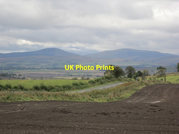 Photo 6"x4" Cheviot view Greendykes\/NU0628 c2012