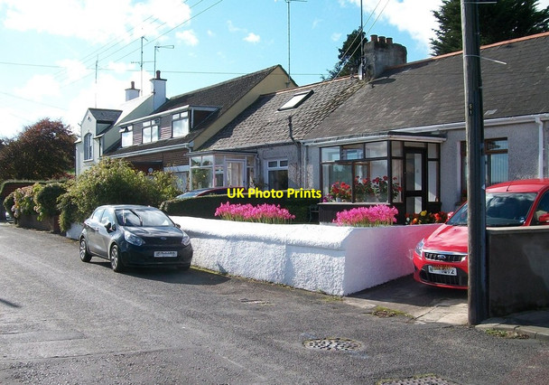 Photo 6"x4" Seaside bungalows at Cuan Beach, Killyleagh Killyleagh c2012