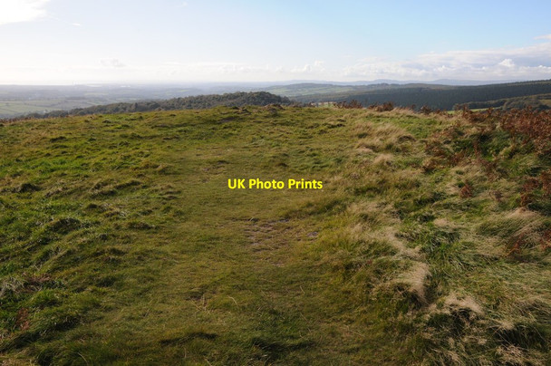 Photo 6"x4" View west from the summit of Gray Hill Llanvair-Discoed c2012