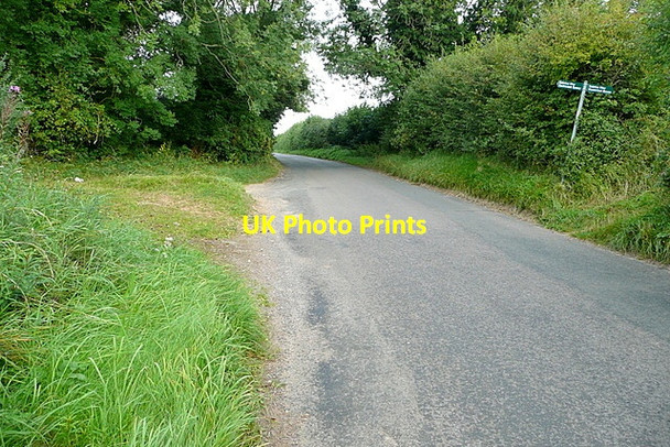 Photo 6"x4" Restricted byway - Sabrina Way Clapton-on-the-Hill c2012 P1