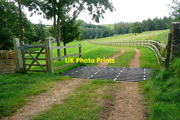 Photo 6"x4" Approaching Haycroft Farm Farmington c2012 P1